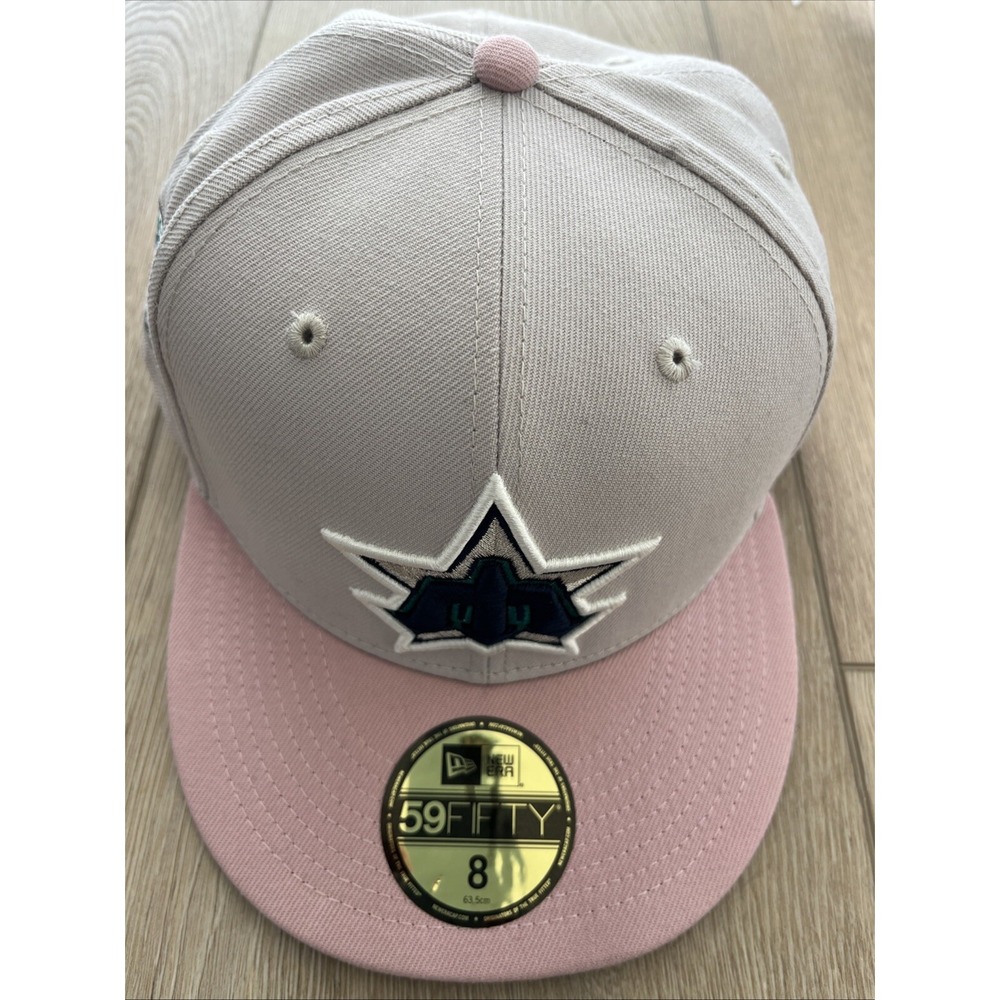 New Era Seattle Mariners 30 Anniversary 59FIFTY Hat Mens Sz 8 Seamargo Pink NWT